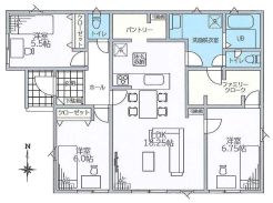 暮らしに寄り添う、心地よい広がりを感じる間取り
