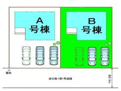 【Ｂ号棟】
◆土地／175.46平米◆建物／102.46平米