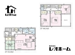 ◆2号棟
◆土地／175.01平米◆建物／96.38平米