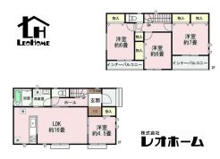 Ｂ号棟
◆土地／136.55平米◆建物／106.82平米