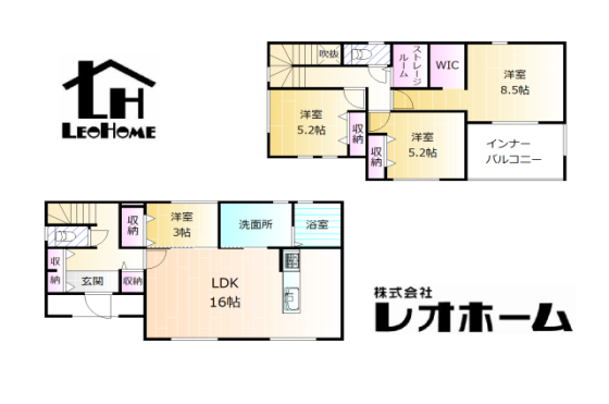 高崎市保渡田町 新築一戸建て イメージ