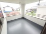 広々としたインナーバルコニー