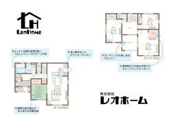【1号棟】
◆土地/223.43平米◆建物/112.61平米