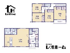 3号棟
◆土地/179.73平米(通路部分0.58平米含む)◆建物/107.68平米